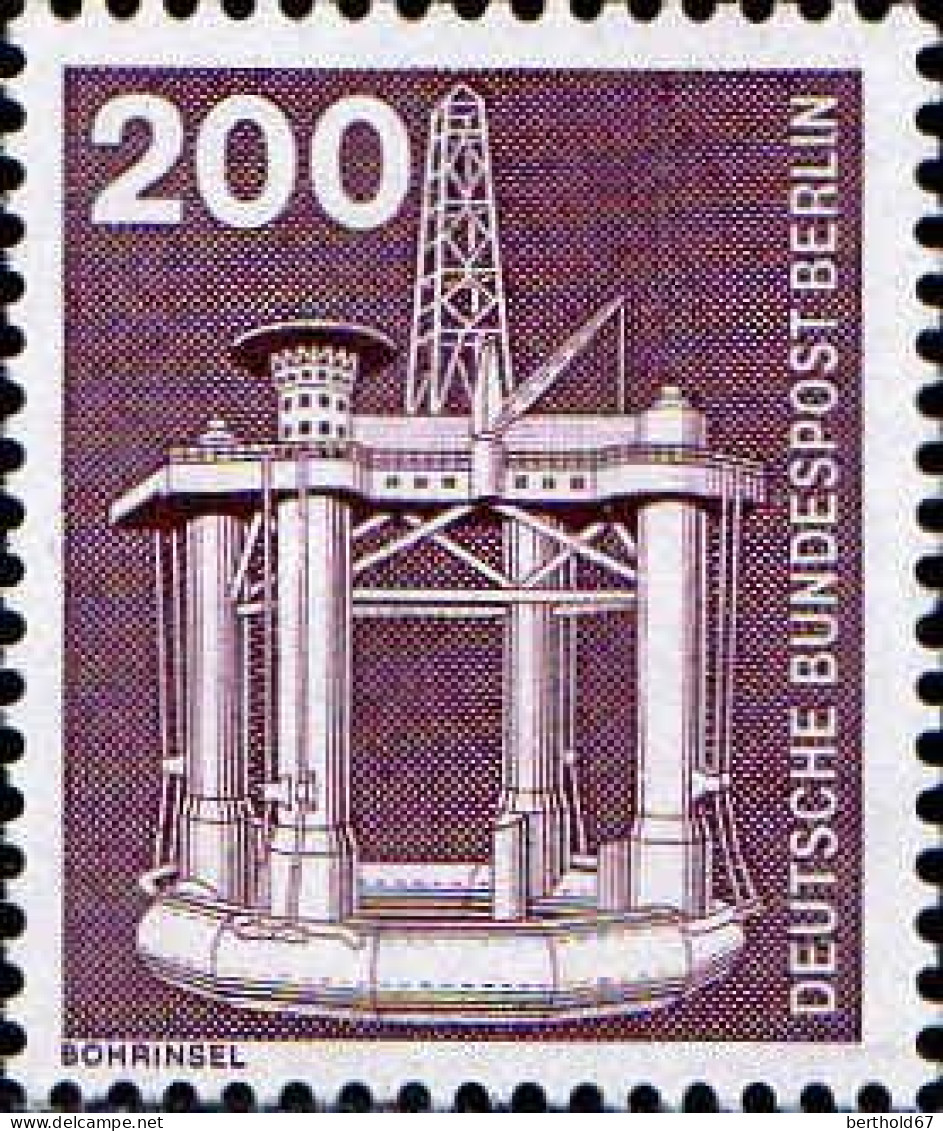 Berlin Poste N** Yv:470 Mi:506 Bohrinsel - Unused Stamps