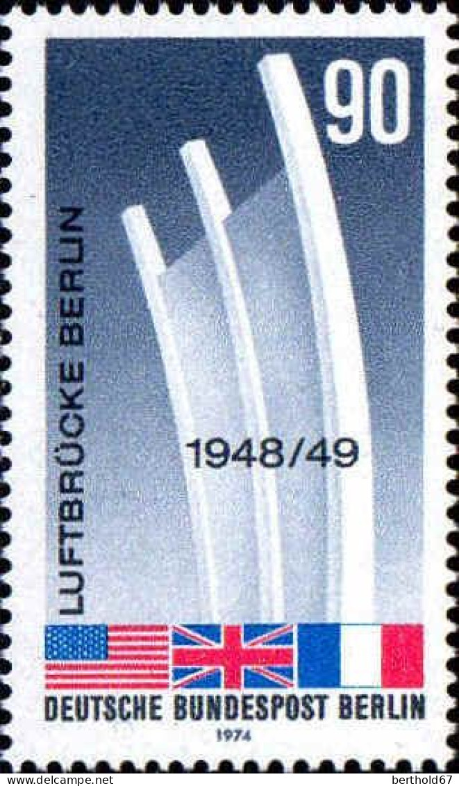 Berlin Poste N** Yv:434 Mi:466 Luftbrücke Berlin - Unused Stamps