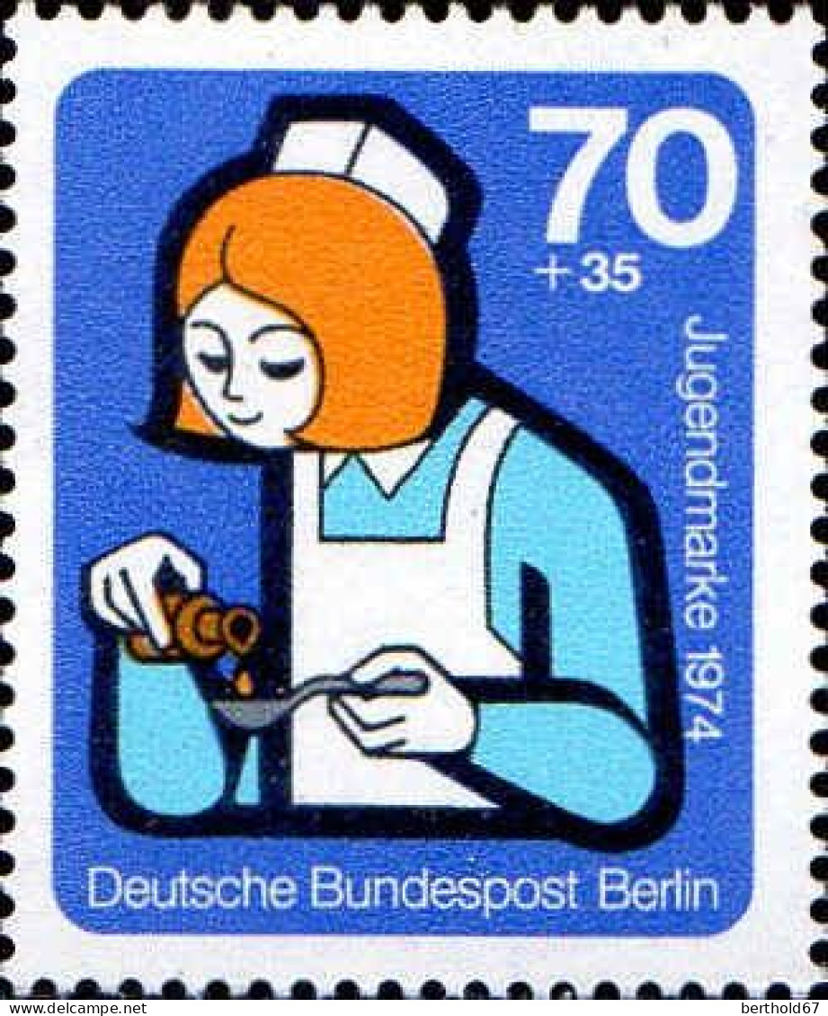 Berlin Poste N** Yv:433 Mi:471 Jugendmarke L'aide - Unused Stamps