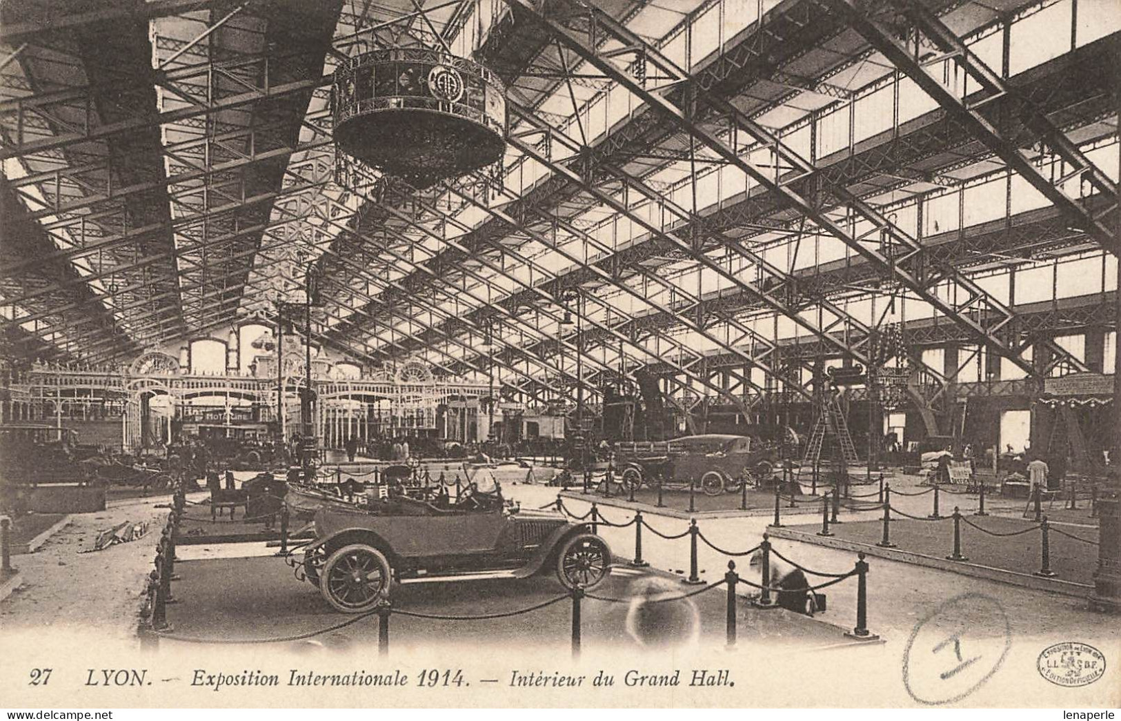 D9496 Exposition De Lyon Intérieur Du Grand Hall - Autres & Non Classés