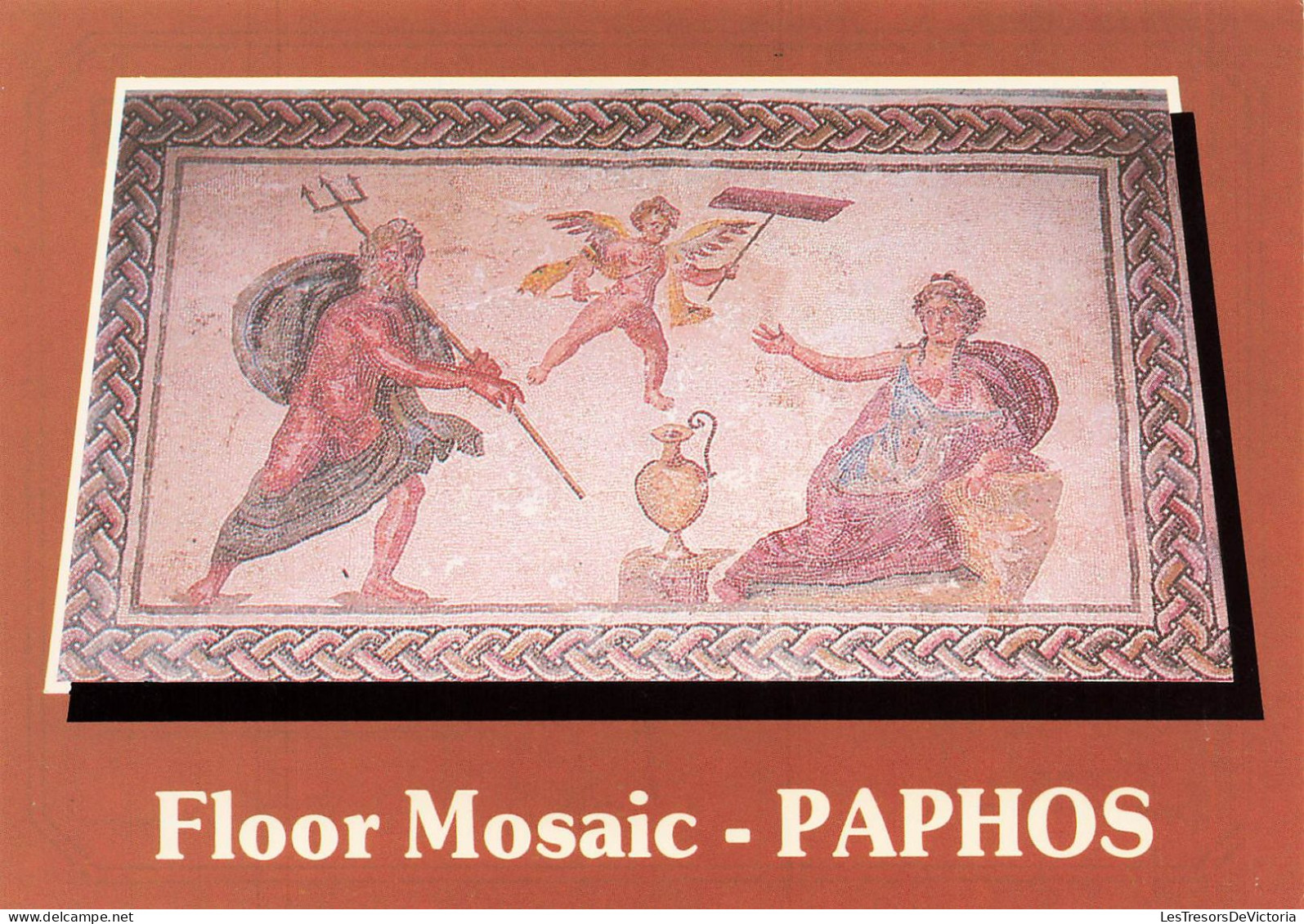 CHYPRE - Paphos - Floor Mosaic - Colorisé - Carte Postale - Chypre