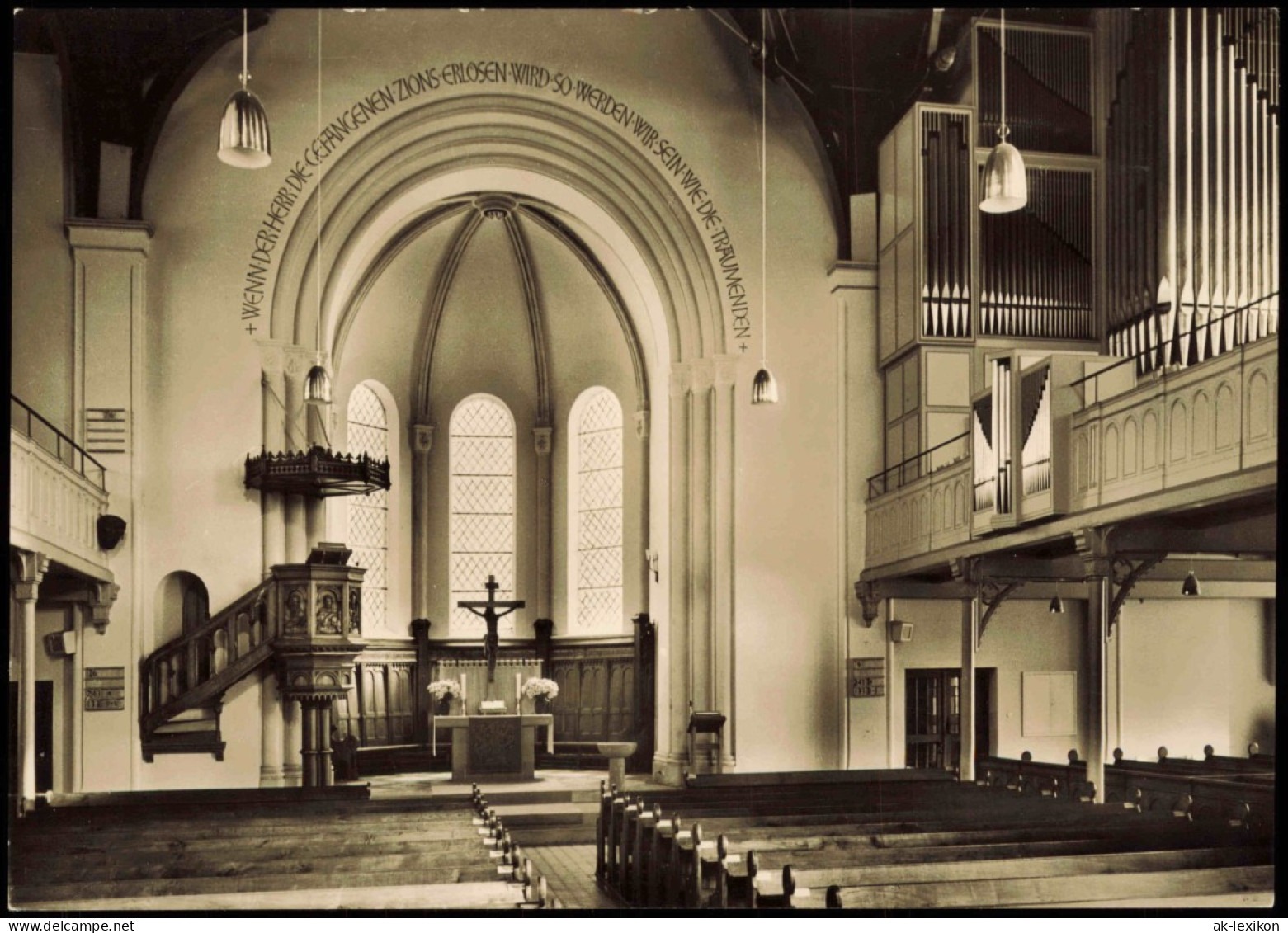 Ansichtskarte Bethel-Bielefeld Zionskirche 1962 - Bielefeld