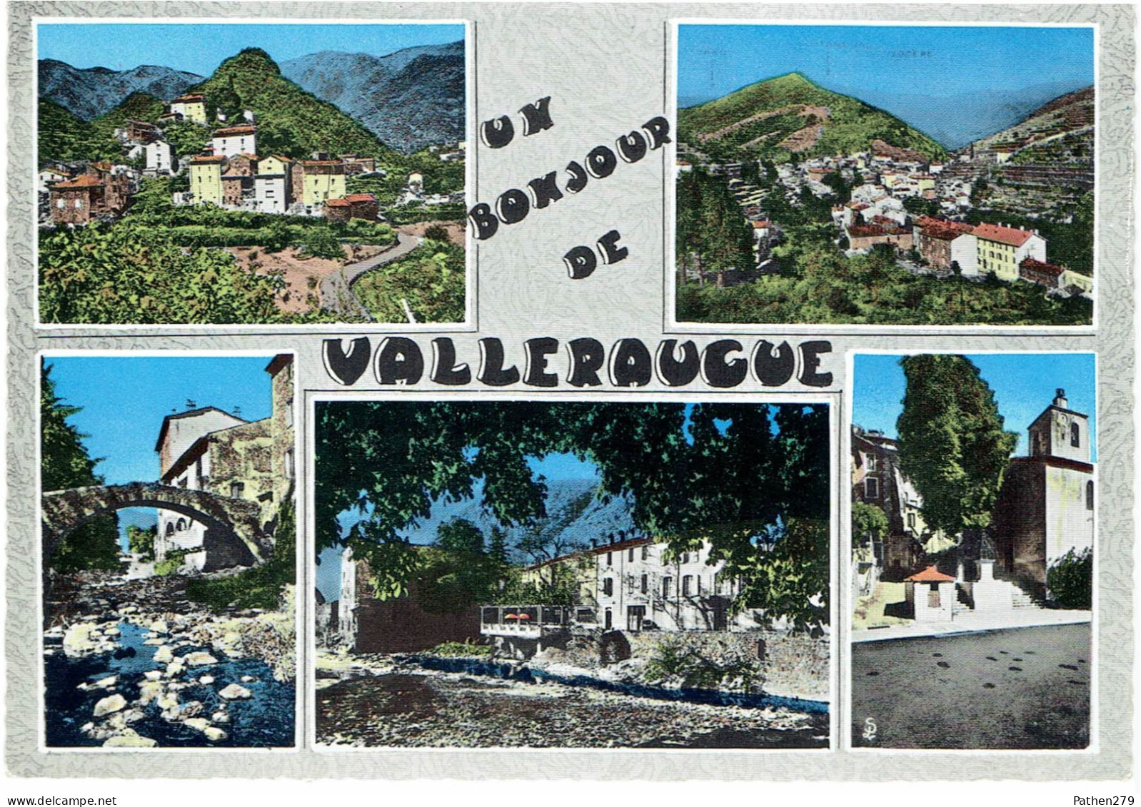 CPM FRANCE 30 GARD VALLERAUGUE - Vue Générale - Le Vieux Pont - L'Eglise - Multivues - Valleraugue