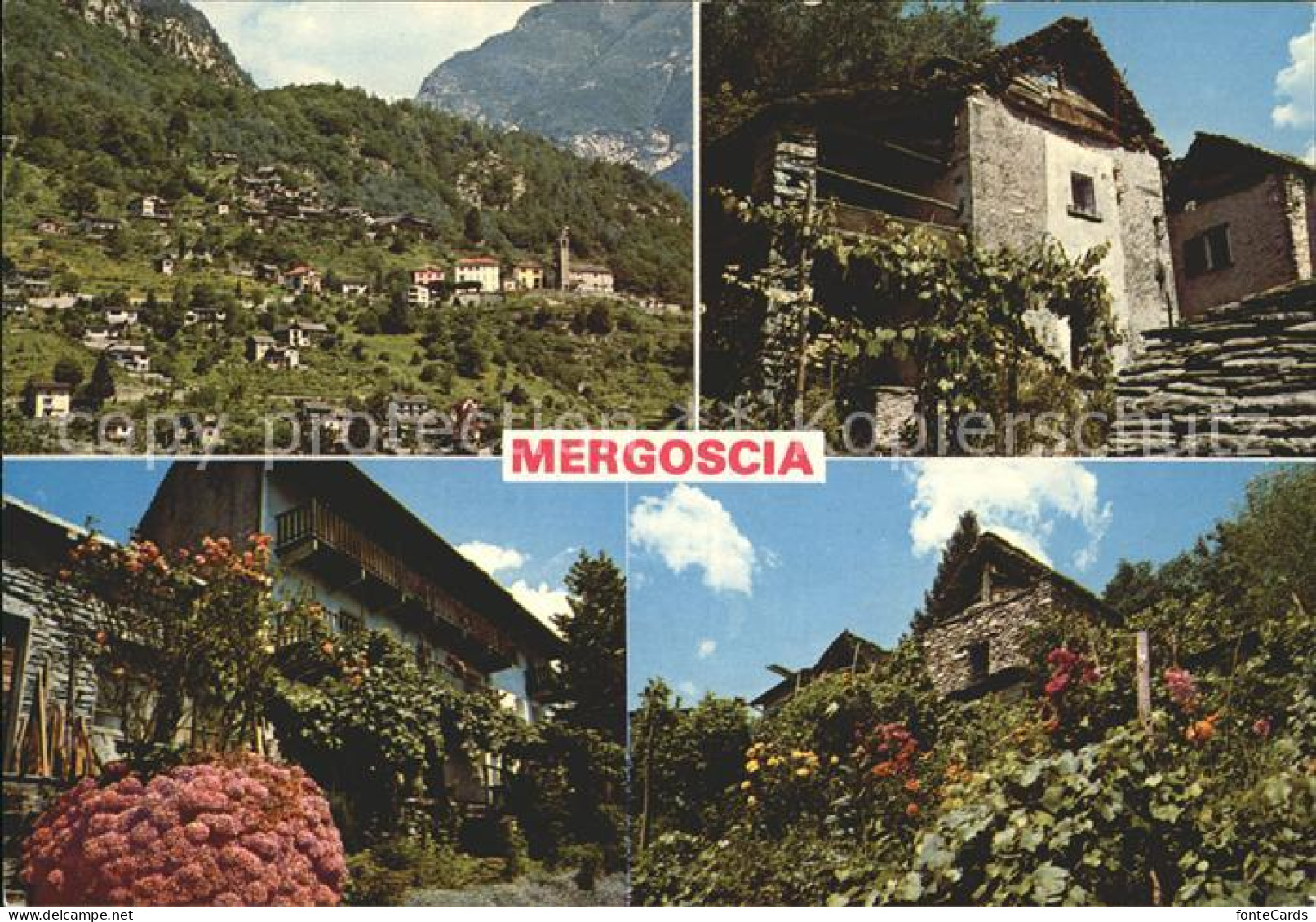 11896497 Mergoscia Panorama Motivo Rustico Mergoscia - Altri & Non Classificati