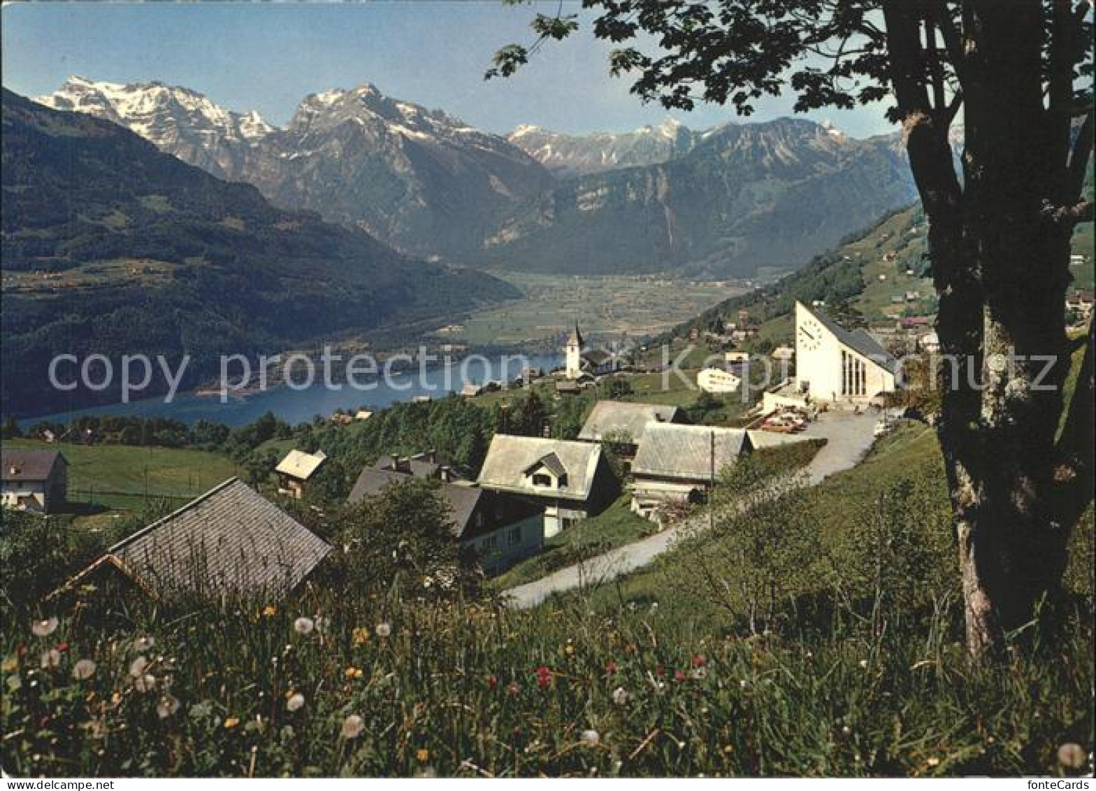 11896447 Amden SG Mit Walensee Und Glarneralpen Betlis - Other & Unclassified