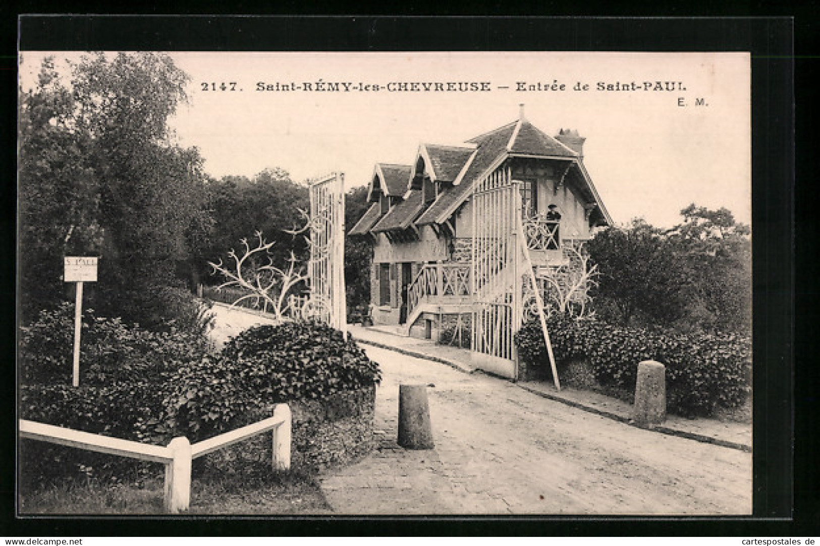 CPA Saint-Remy-les-Chevreuses, Entree De Saint-Paul  - Chevreuse