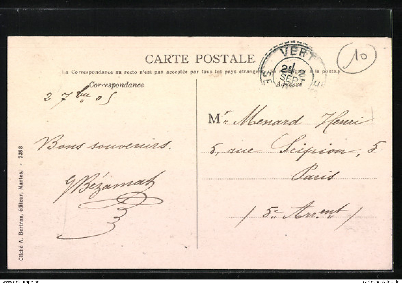 CPA Vert, La Mairie  - Other & Unclassified