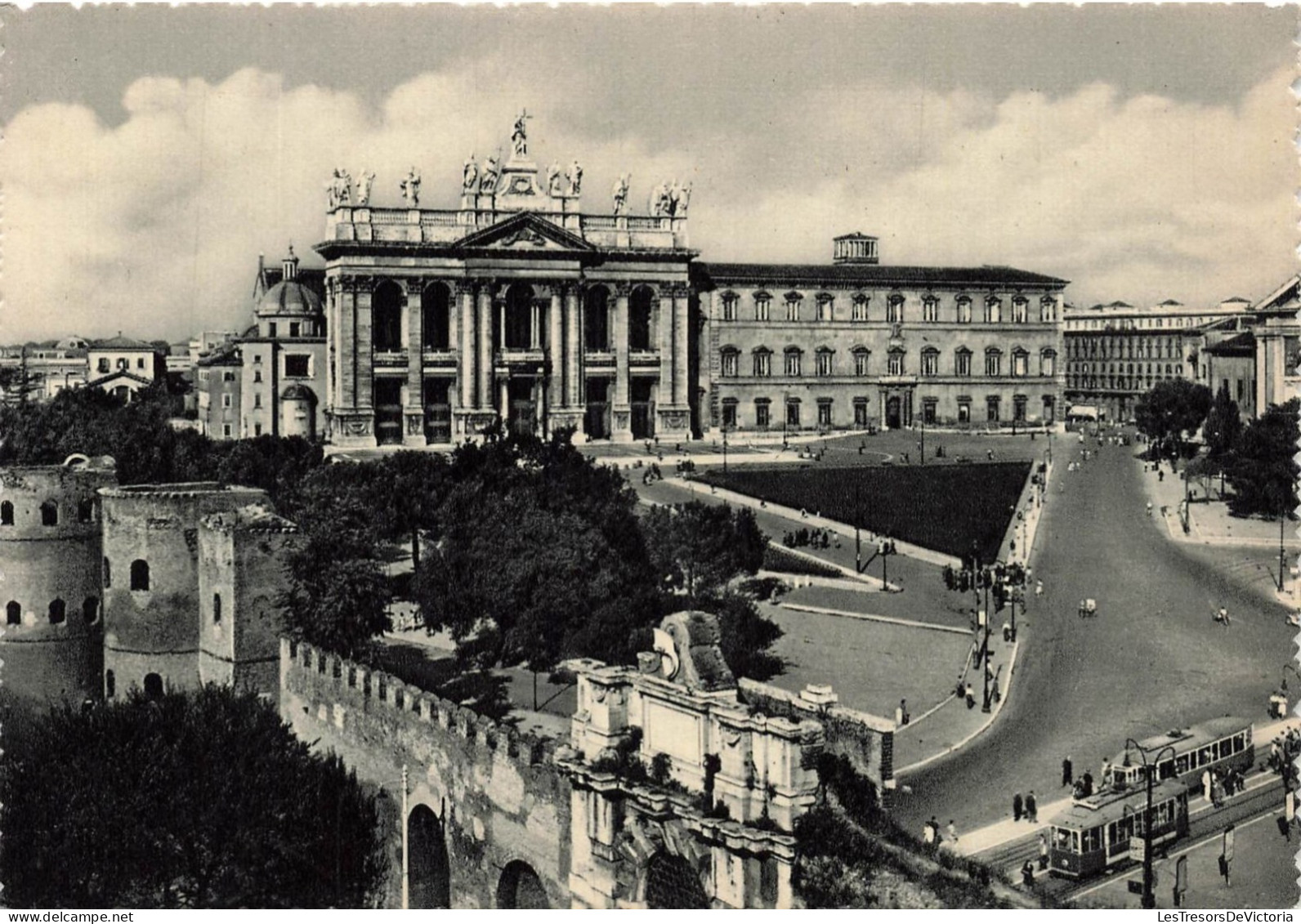 ITALIE - Roma - Basilica Of S. Johan In Laterano - Carte Postale - Otros Monumentos Y Edificios