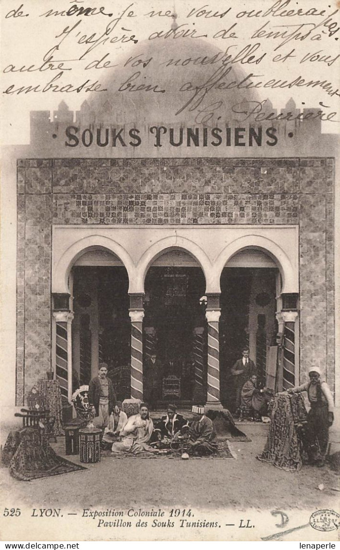 D9498 Lyon Exposition Coloniale 1914 Souks - Other & Unclassified