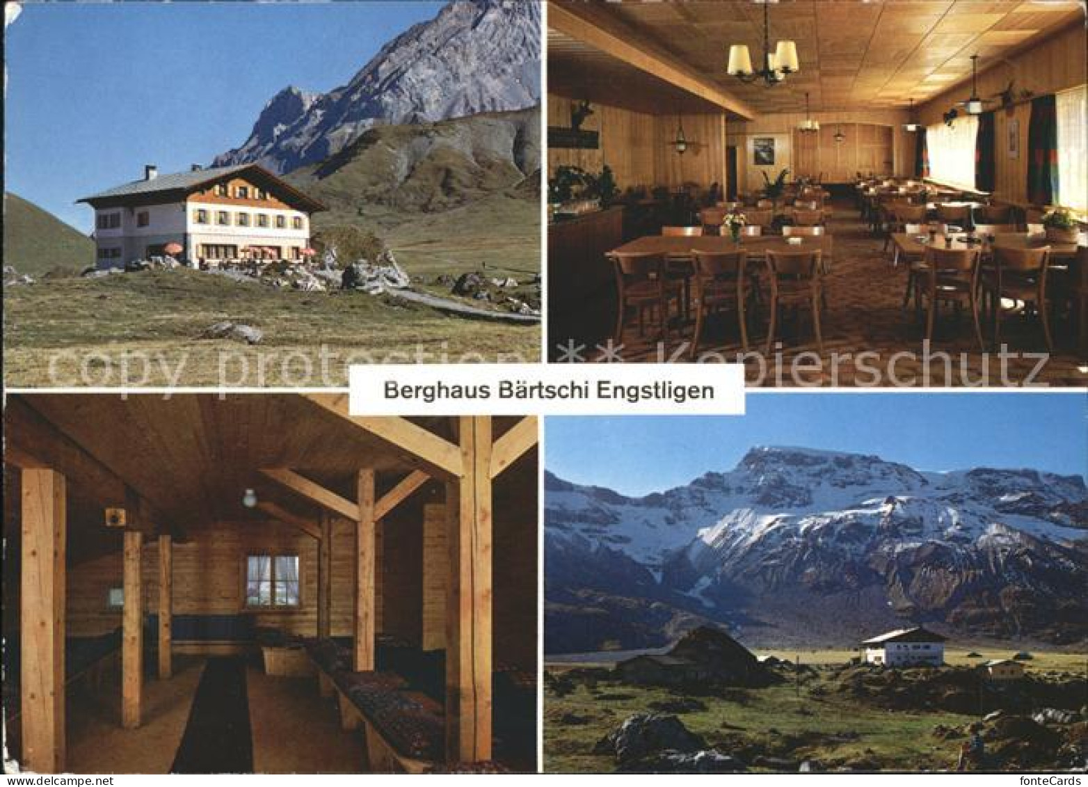 11891427 Adelboden Berghaus Baertschi Engstligen Gaststube Bettenlager Adelboden - Altri & Non Classificati