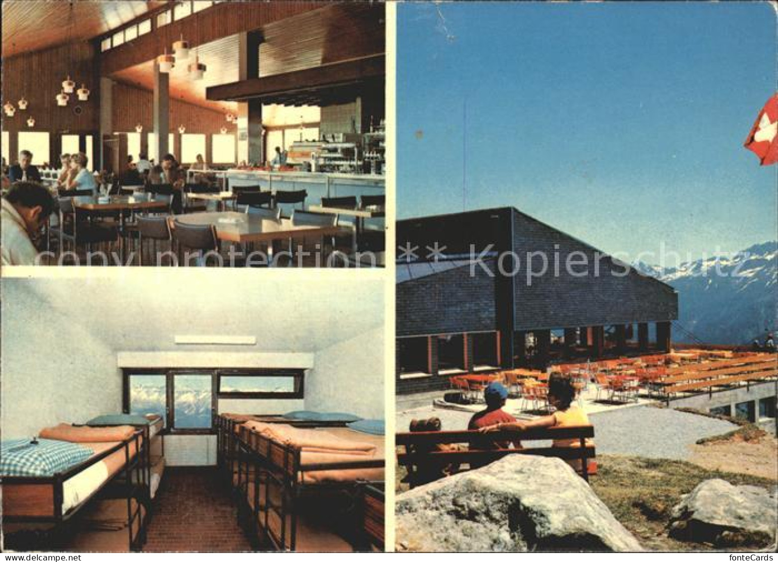 11891307 Fiesch Restaurant Kuehboden Terrasse Zimmer Fiesch - Other & Unclassified