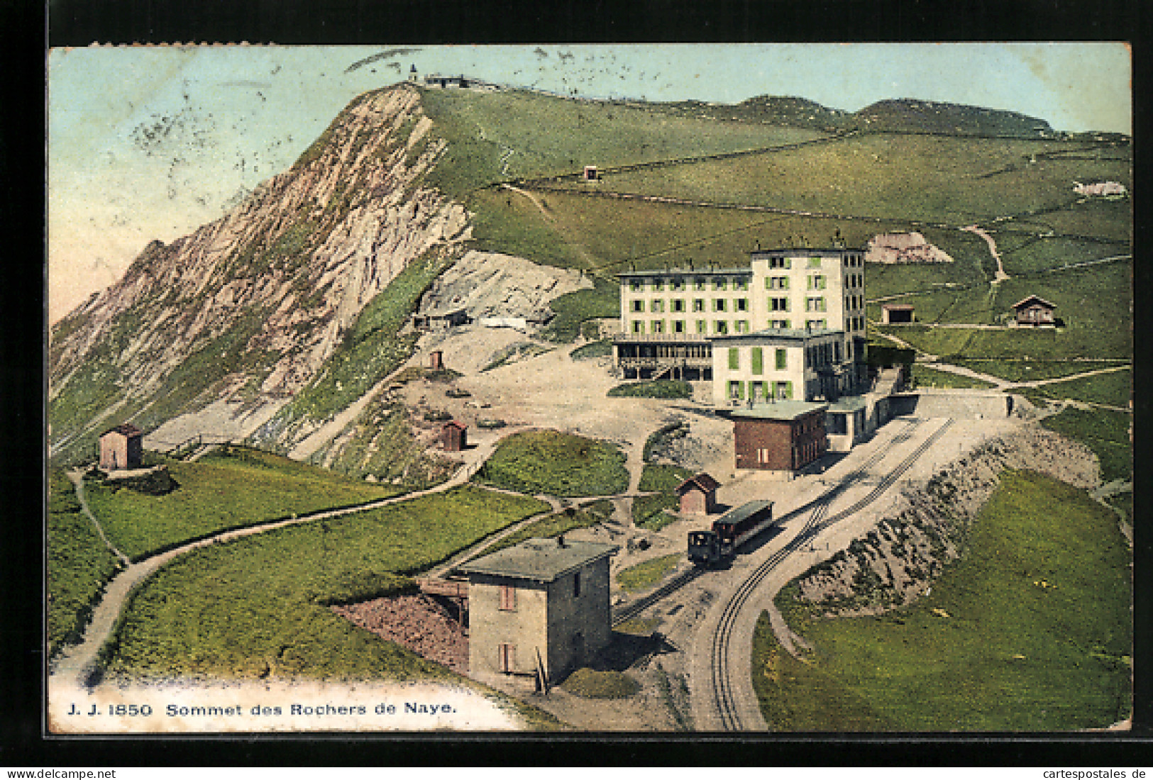 AK Rochers De Naye, Sommet Des Rochers De Naye, Bergbahn  - Andere & Zonder Classificatie