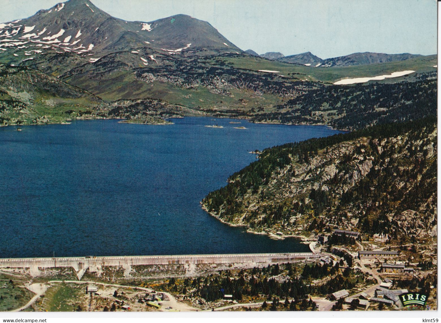 Le Lac Et Le Barrage Des Bouillouses Vus Du Ciel - Altri & Non Classificati