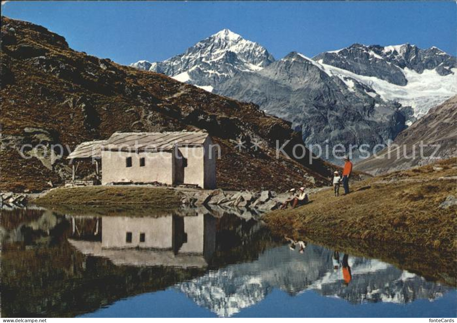 11890037 Schwarzsee Zermatt VS Kapelle Maria Zum Schnee Dt Blanche Zermatt - Sonstige & Ohne Zuordnung