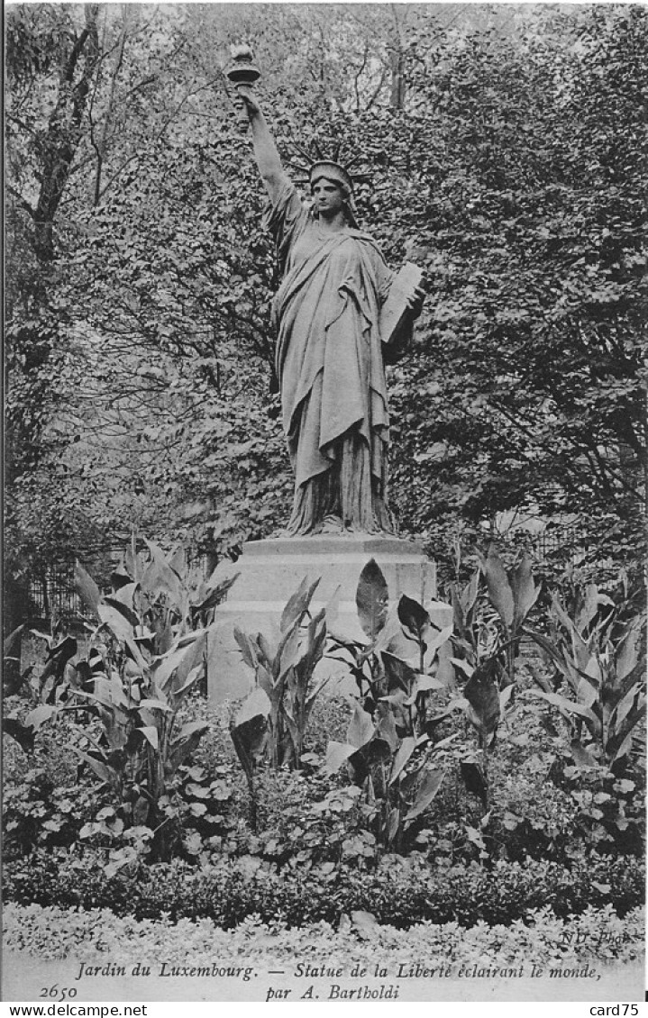 Paris - Jardin Du Luxembourg - Statue De La Liberté - Statuen