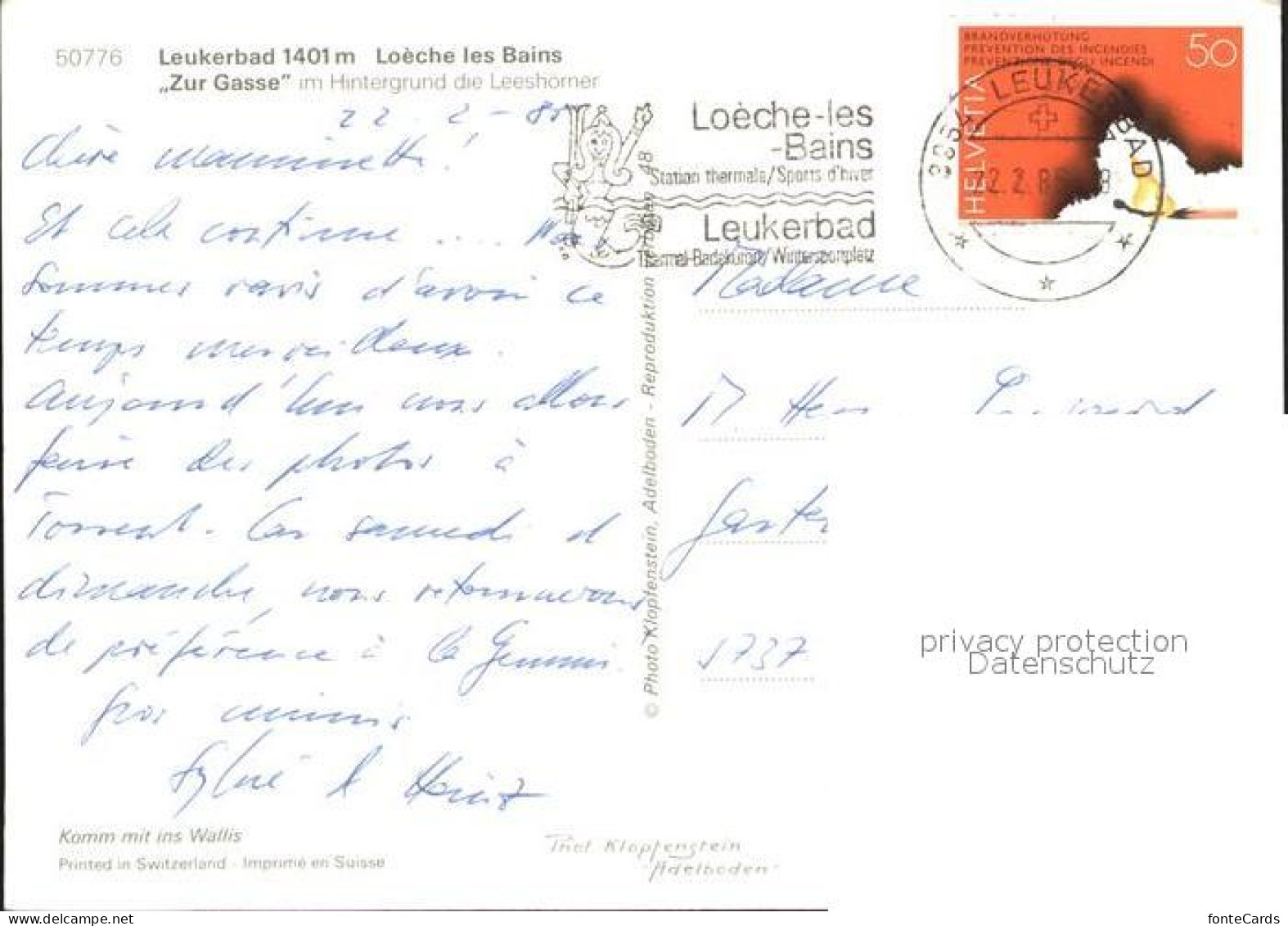 11889877 Leukerbad Dorfpartie Zur Gasse Leukerbad - Other & Unclassified