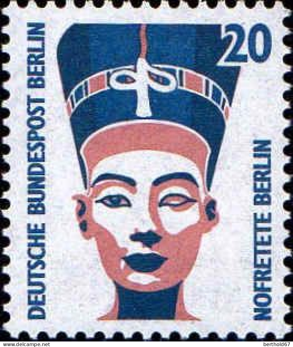 Berlin Poste N** Yv:792 Mi:831 Nofretete Nefertiti (Thème) - Archäologie