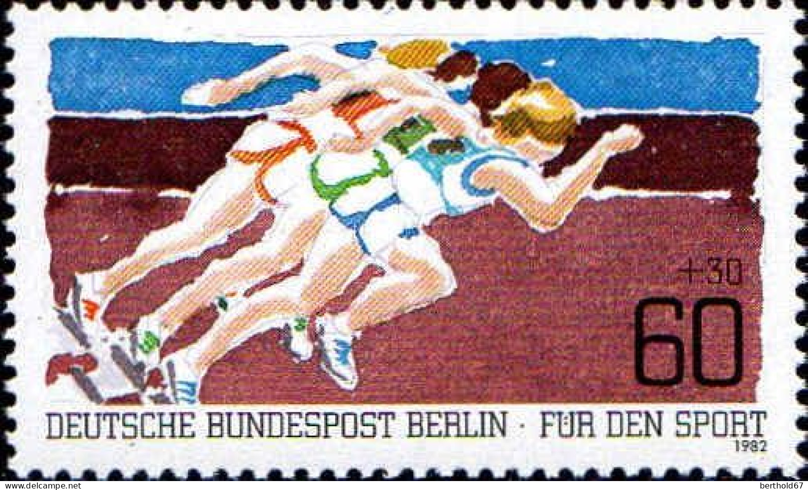 Berlin Poste N** Yv:625 Mi:664 Course à Pied (Thème) - Athletics