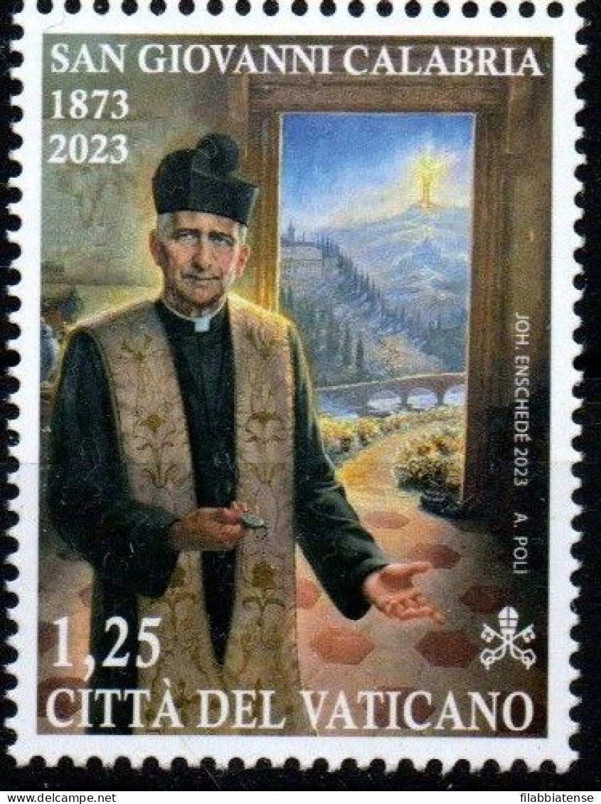 2023 - Vaticano - San Giovanni Calabria  +++++++++ - Unused Stamps