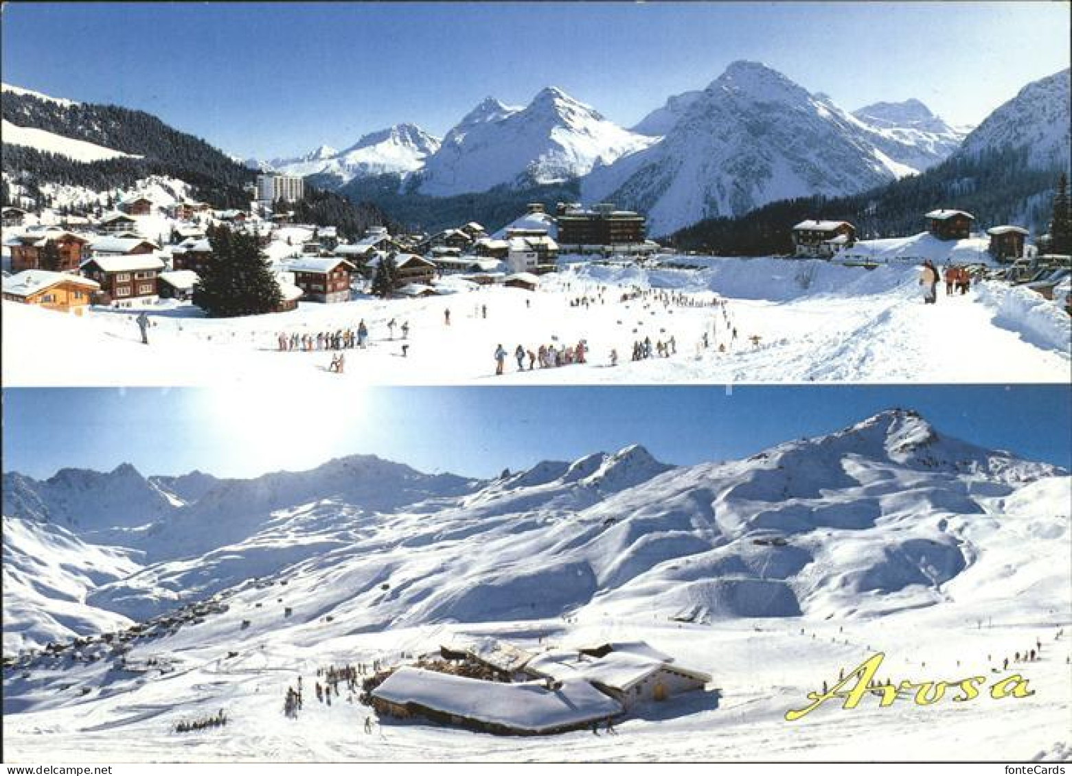 11888637 Arosa GR Tschuggenhuette Innerarosa Arosa - Autres & Non Classés