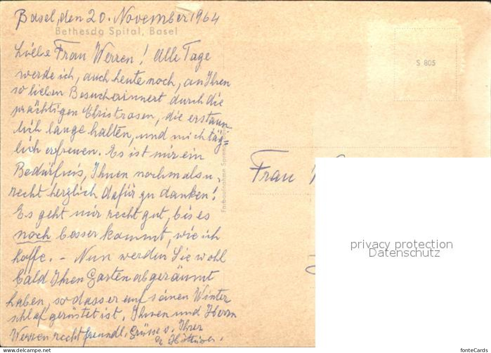 11888557 Basel BS Bethesda Spital Basel BS - Other & Unclassified