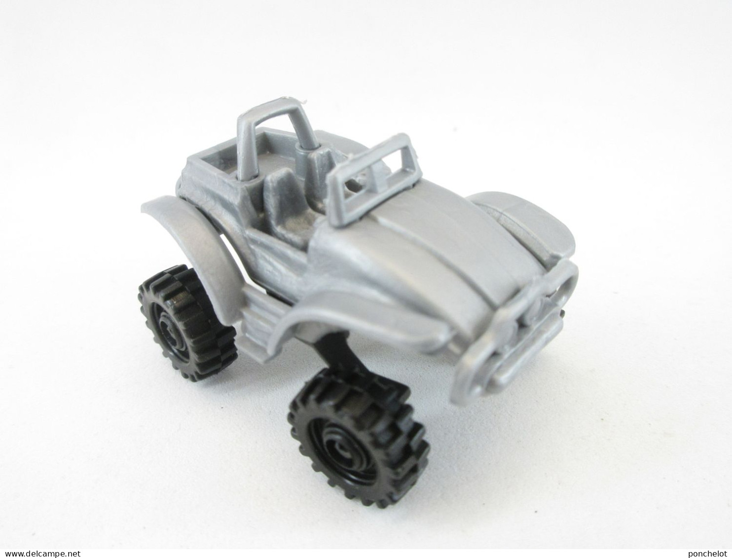 KINDER EU 1988 JEEP MIT FEDERUNG GIODI Jeep Grise - Steckfiguren