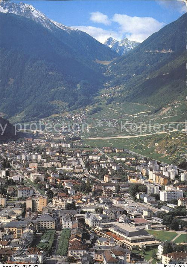 11888487 Martigny VS Fliegeraufnahme Martigny - Other & Unclassified