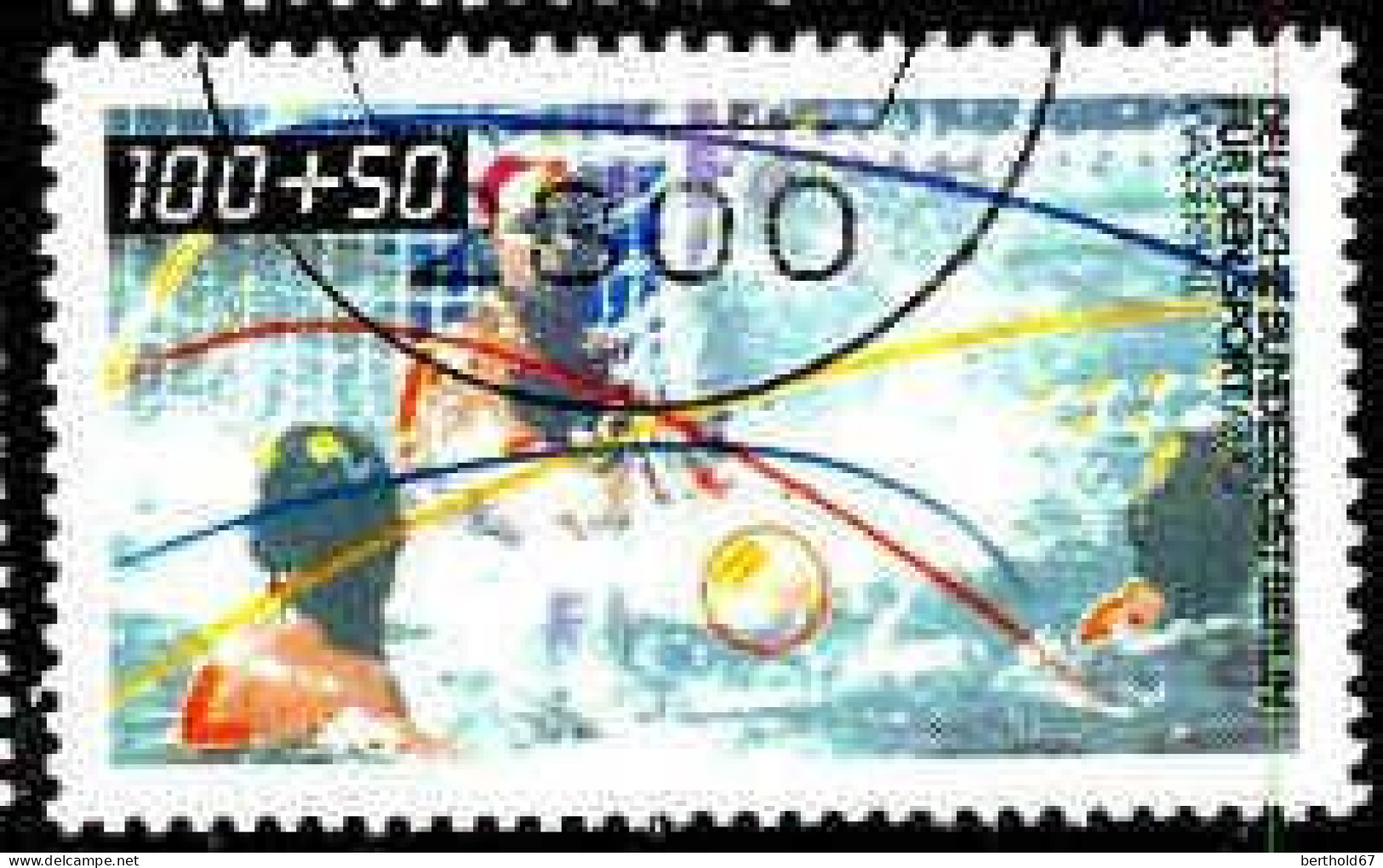 Berlin Poste Obl Yv:825 Mi:864 Für Den Sport Wasserball (TB Cachet Rond) - Used Stamps