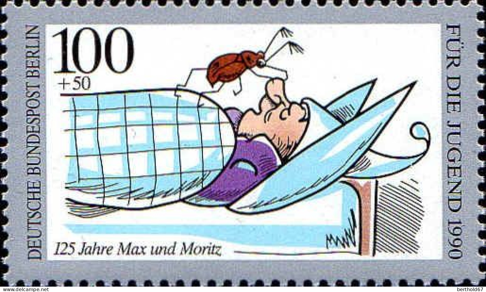 Berlin Poste N** Yv:832 Mi:871 Für Die Jugend 125 Jahre Max Und Moritz - Unused Stamps