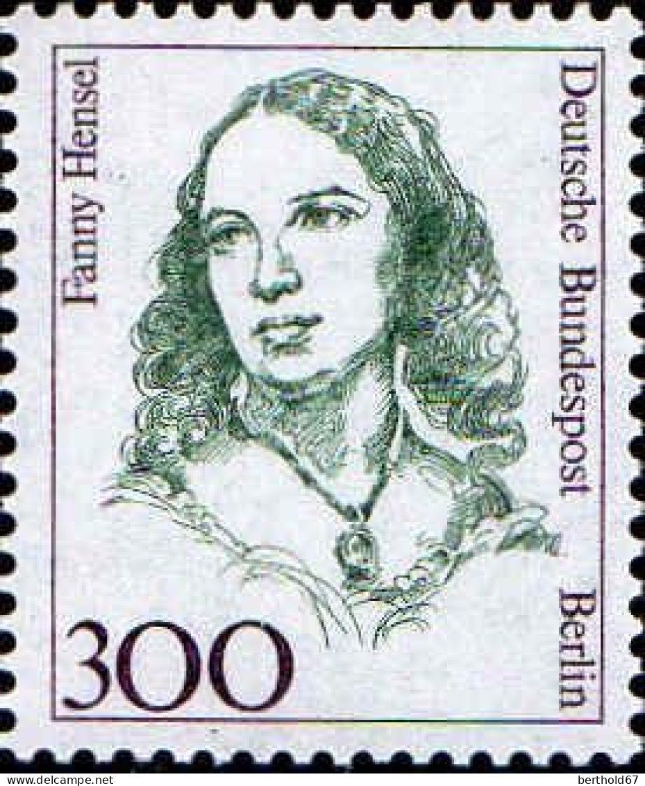 Berlin Poste N** Yv:812 Mi:849 Fanny Hensel Musicienne - Unused Stamps