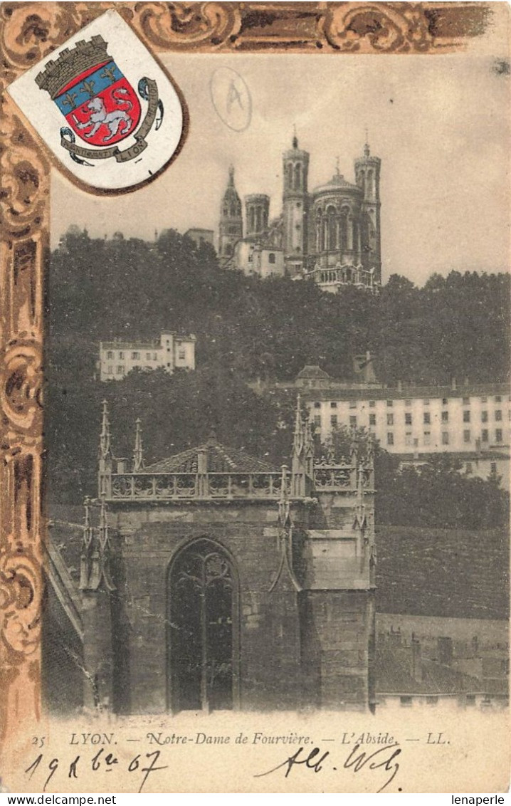 D9508 Lyon Notre Dame De Fourvière - Otros & Sin Clasificación