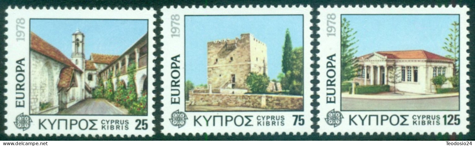 CYPRUS 1978 EUROPA CEPT MNH ** - Unused Stamps