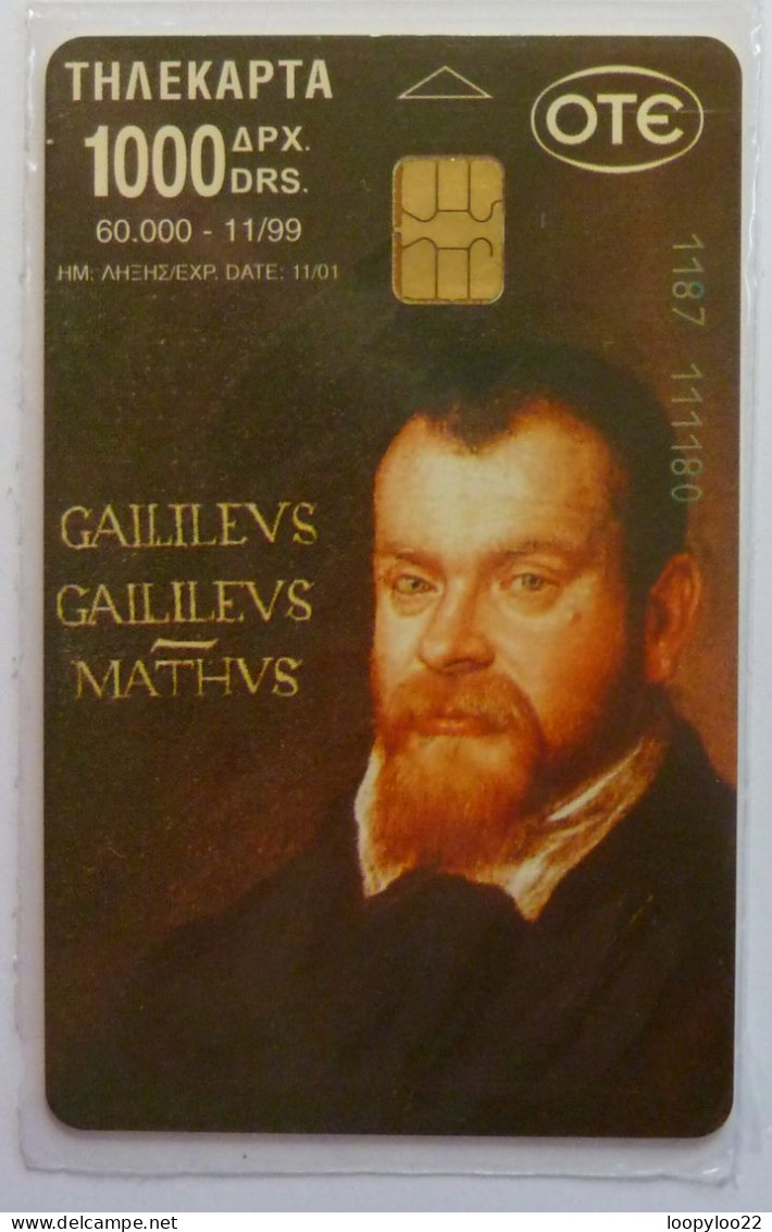 GREECE - Chip - OTE - Millenium - Galileo - 11/99 - 1000 Units - Mint Blister - Greece