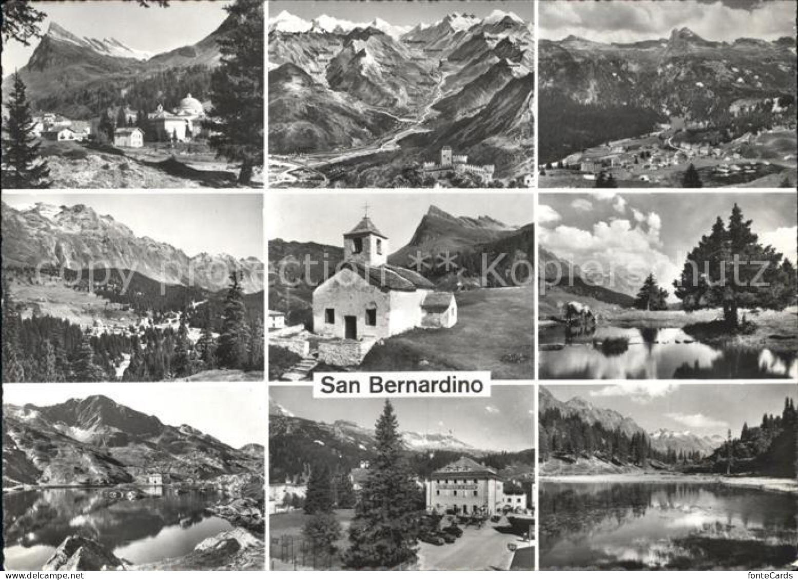 11886977 San Bernardino GR Kirche See Bellinzona Hotel  San Bernardino GR - Autres & Non Classés