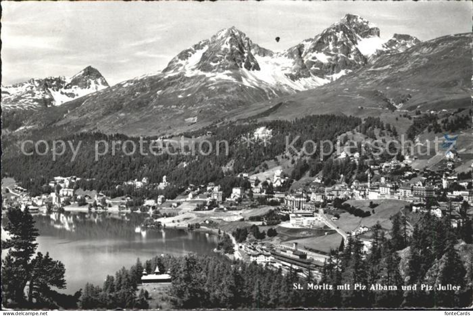 11886807 St Moritz GR Piz Albana Piz Julier St. Moritz - Autres & Non Classés