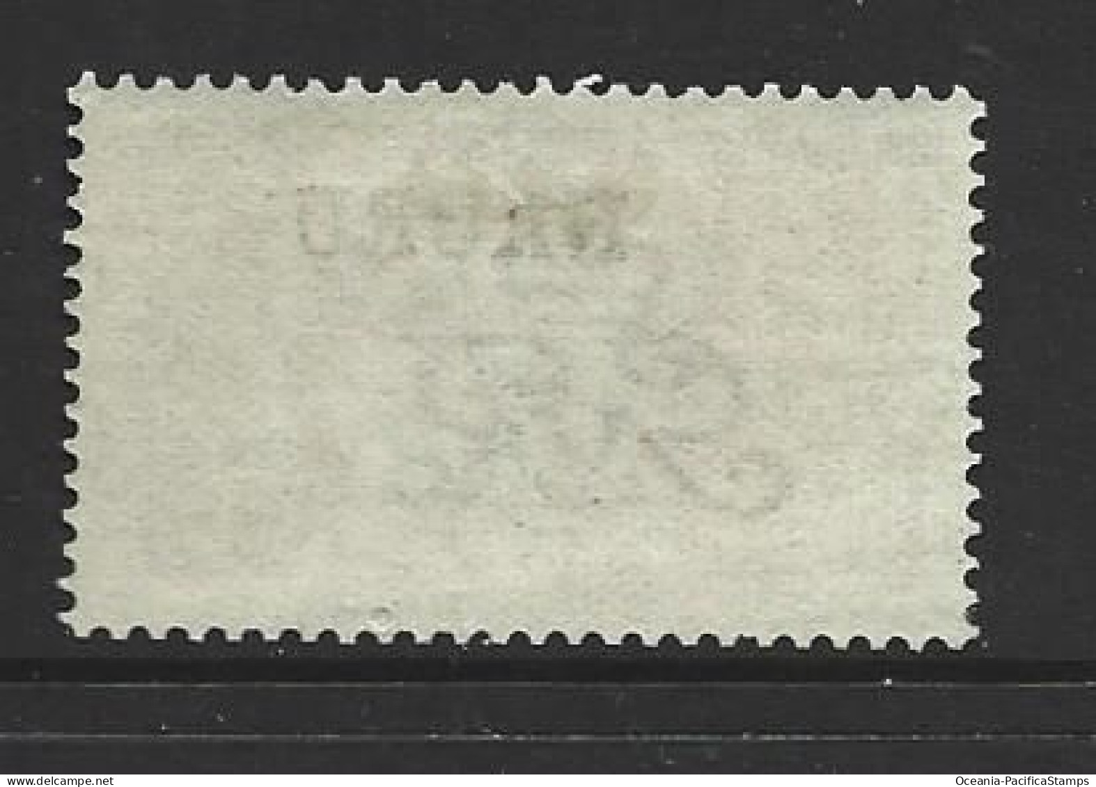 Nauru 1916 - 1923 Overprint On 2/6 KGV Seahorse MLH - Nauru