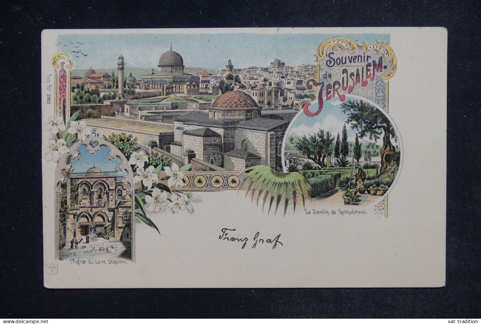 TURQUIE - Affranchissement Ottoman De Jérusalem Sur Carte Postale Pour La Suisse En 1903  - L 152461 - Briefe U. Dokumente