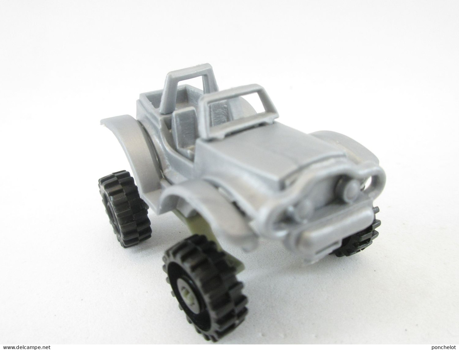 KINDER EU 1988 JEEP MIT FEDERUNG GIODI Jeep Grise - Steckfiguren