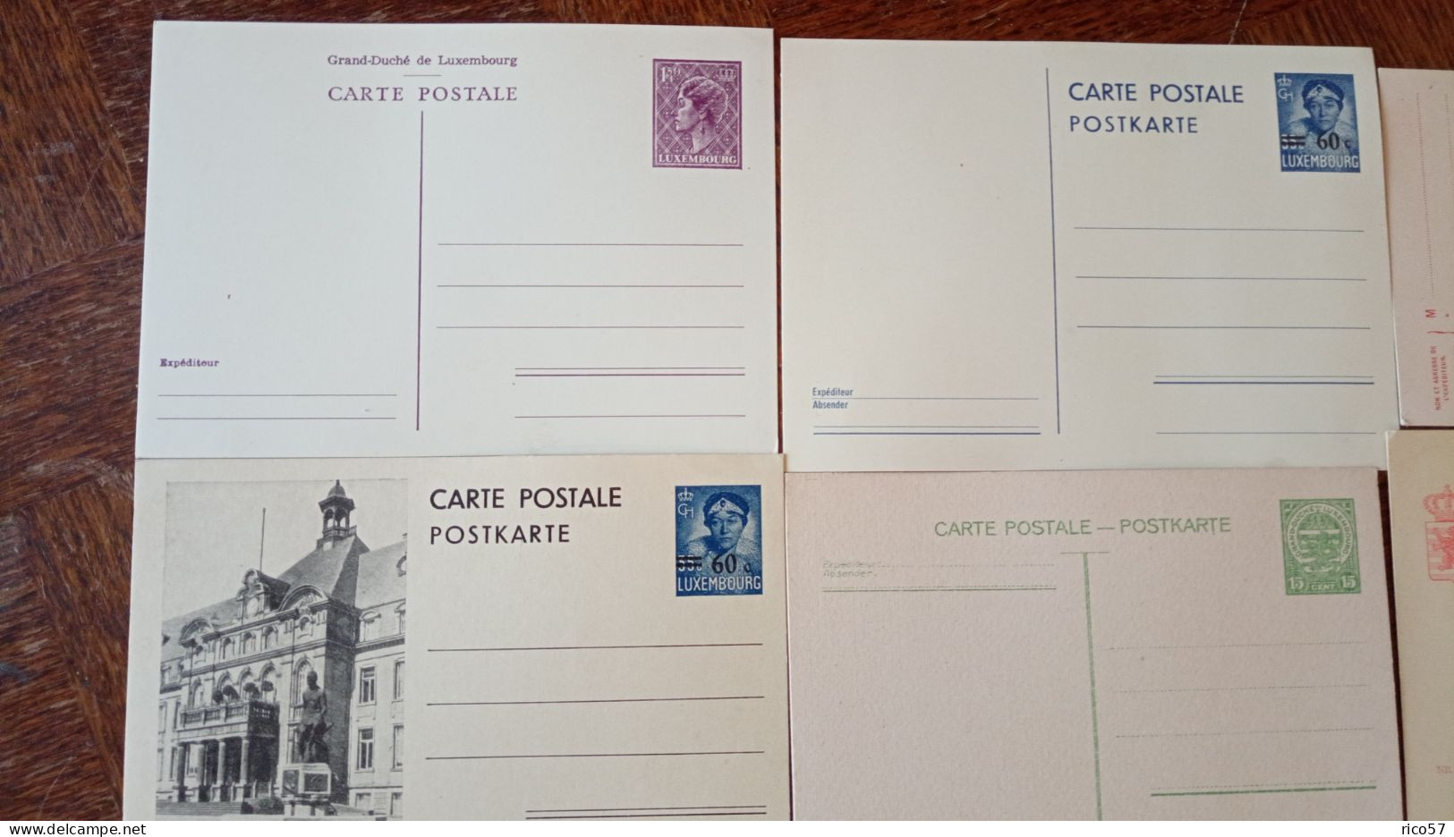 Lot Cartes Postales Anciennes Luxembourg 10 - Collections & Lots