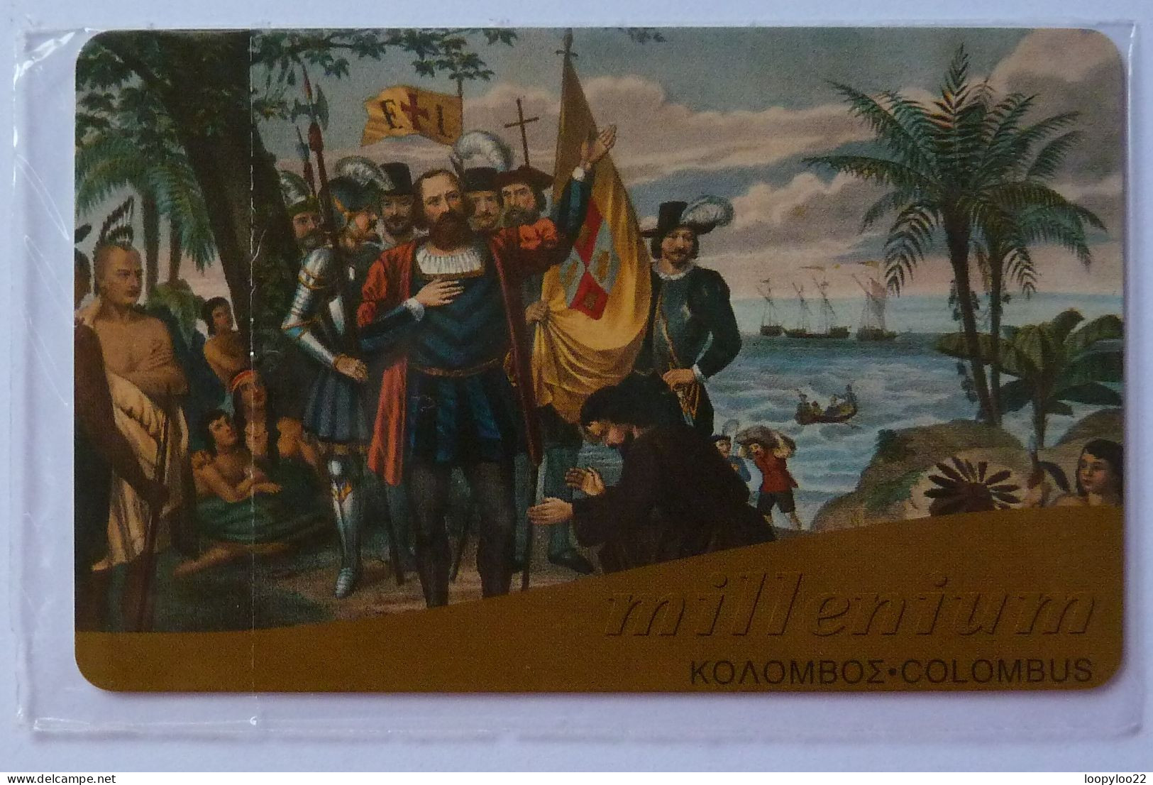 GREECE - Chip - OTE - Millenium - Colombus - 11/99 - 1000 Units - Mint Blister - Griechenland