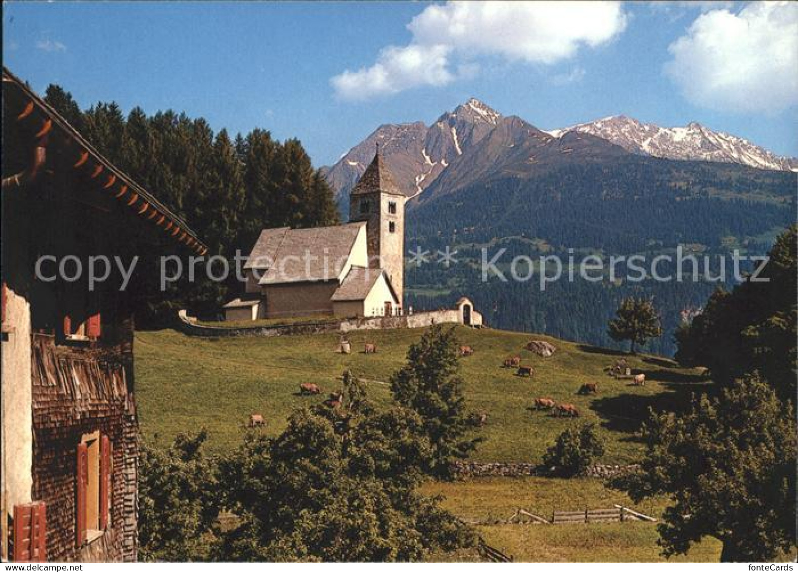 11885997 Falera Alte Kirche S Remigius Mit Der Signina Falera - Autres & Non Classés