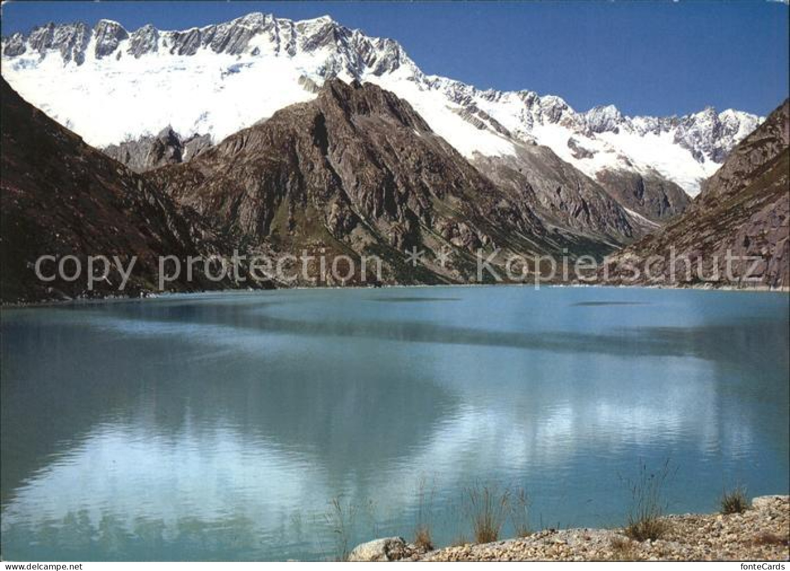 11885887 Goeschenen Goescheneralp Stausee Mit Winterberg Und Dammastock Hinter T - Sonstige & Ohne Zuordnung