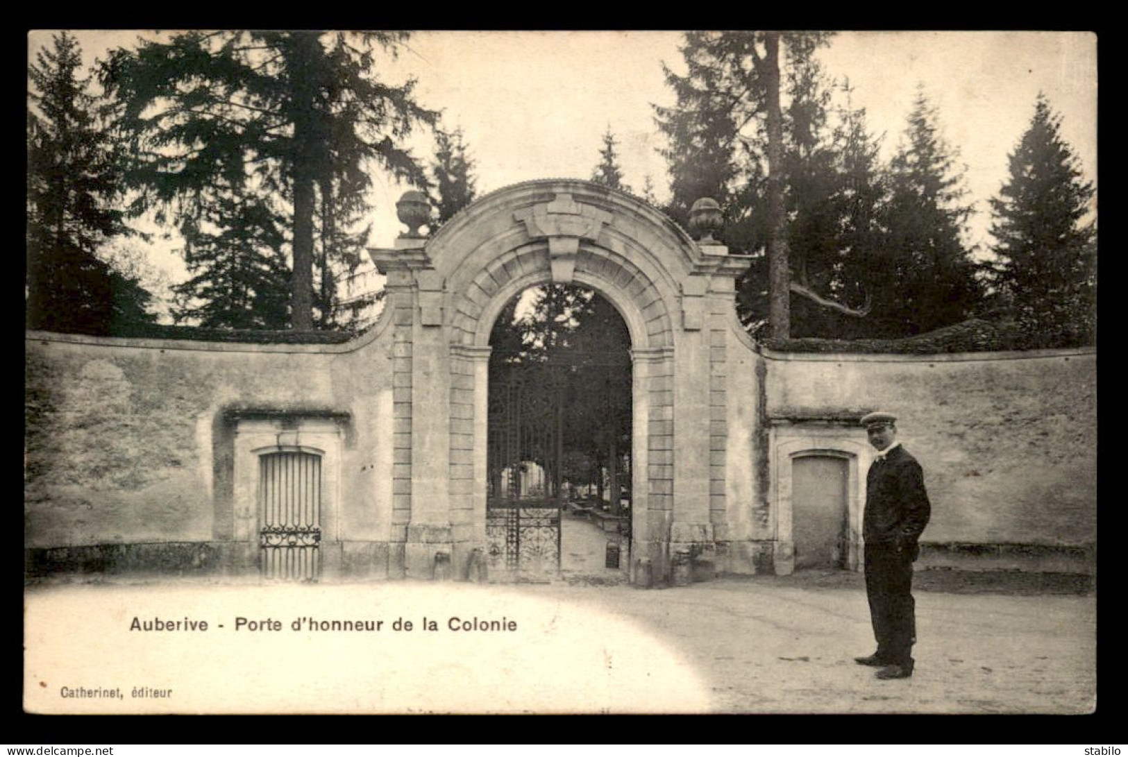 52 - AUBERIVE - PORTE D'HONNEUR DE LA COLONIE PENITENCIAIRE - Auberive