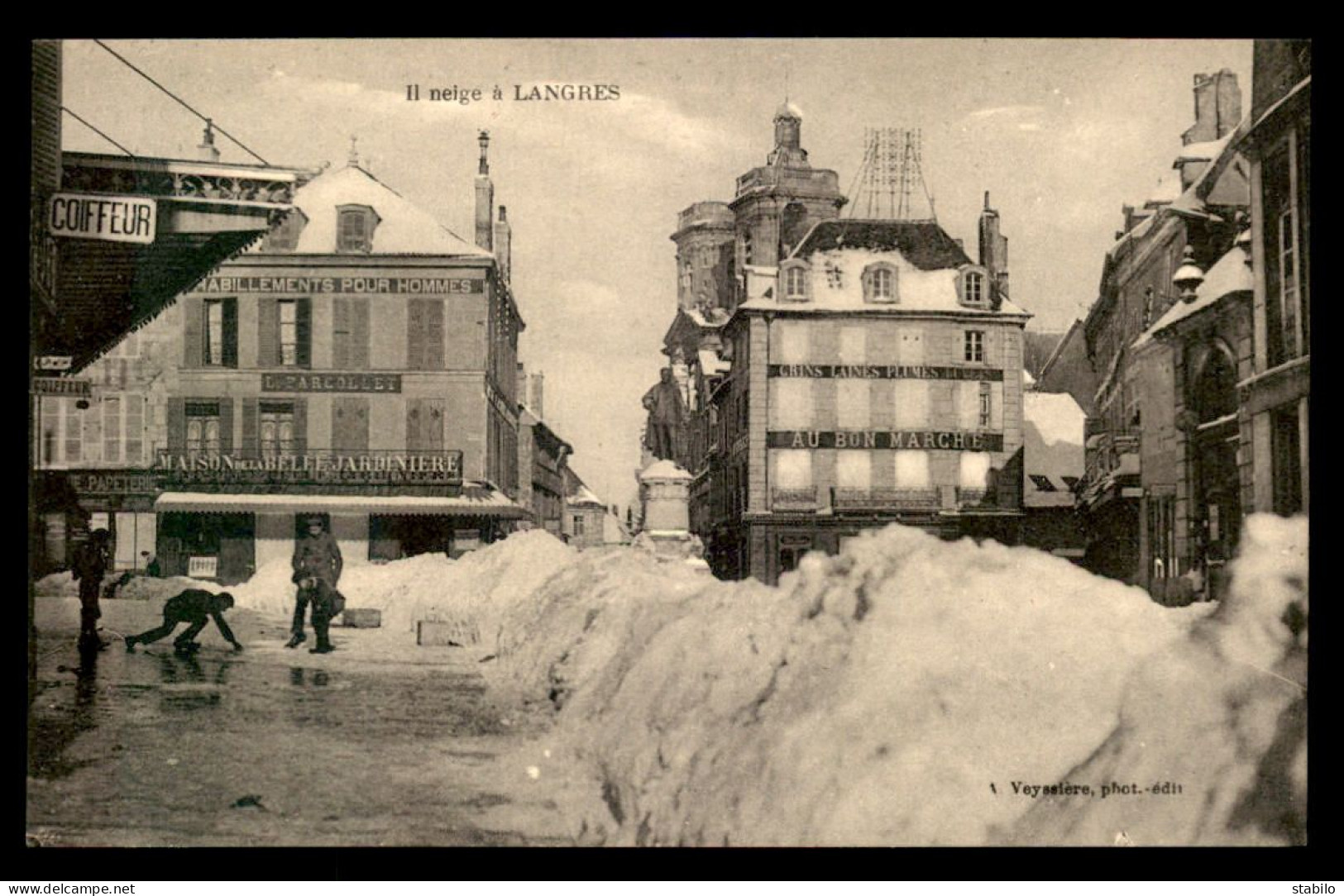 52 - LANGRES - SOUS LA NEIGE - Langres