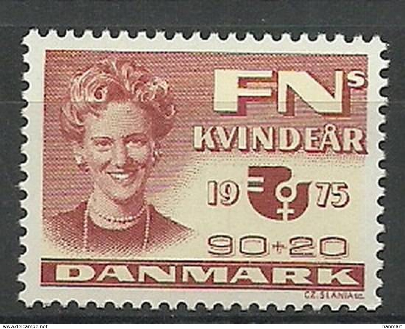 Denmark 1975 Mi 588 MNH  (ZE3 DNM588) - Berühmte Frauen