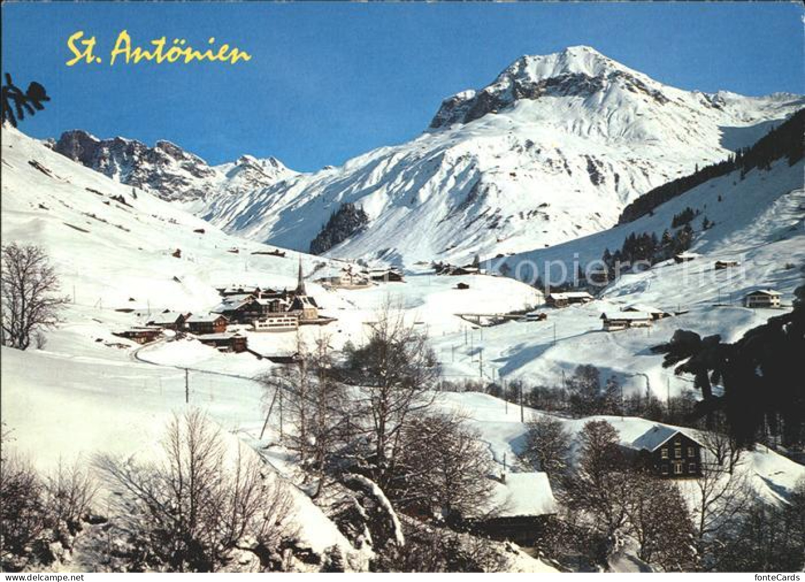 11881287 St Antoenien GR Scheienfluh Schollberg St. Antoenien - Sonstige & Ohne Zuordnung