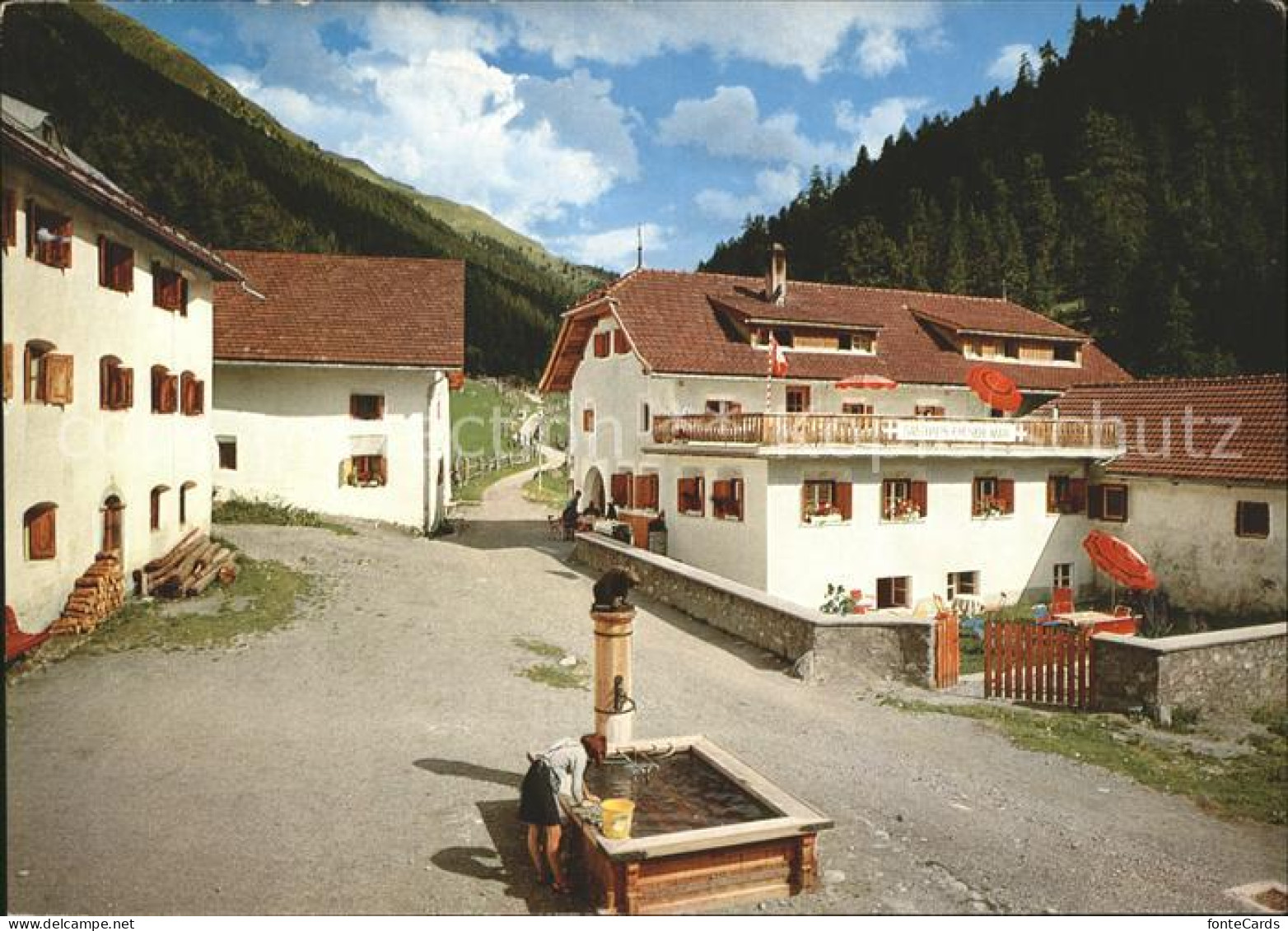 11881277 S-charl Gasthaus Pension Crusch Alba  Scuol - Autres & Non Classés