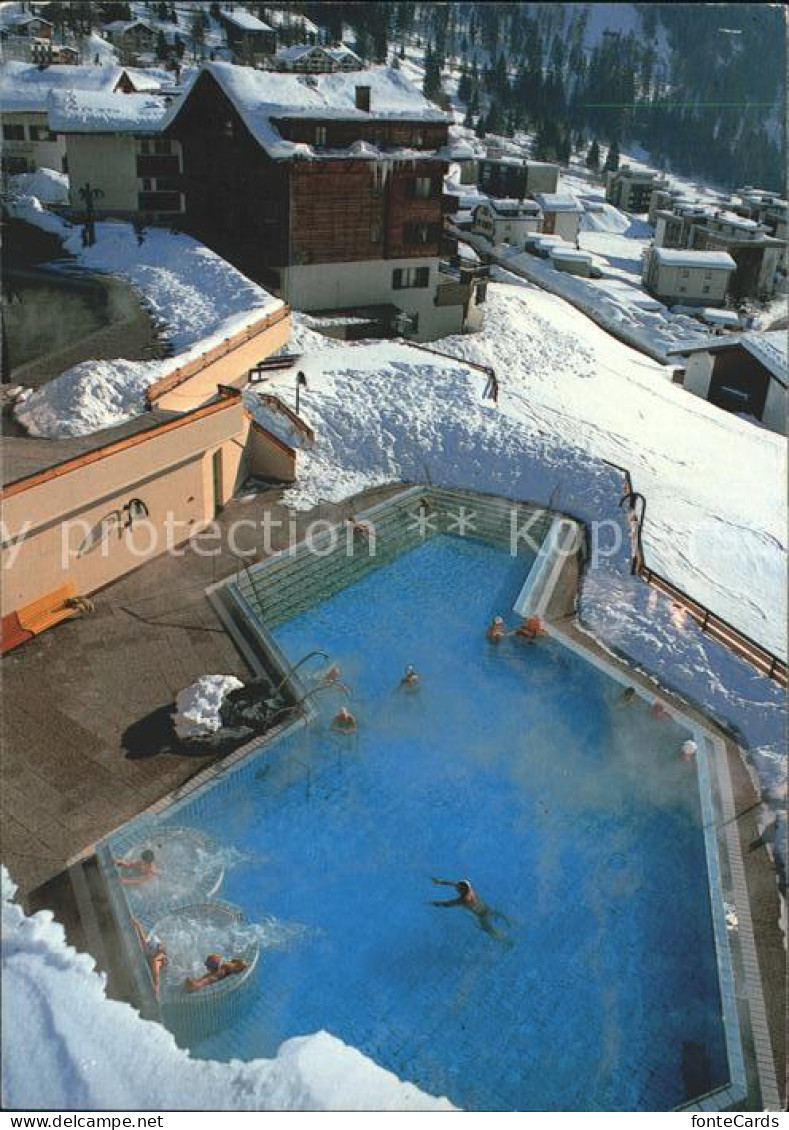 11881257 Leukerbad Thermal Badecenter Freibad Leukerbad - Altri & Non Classificati