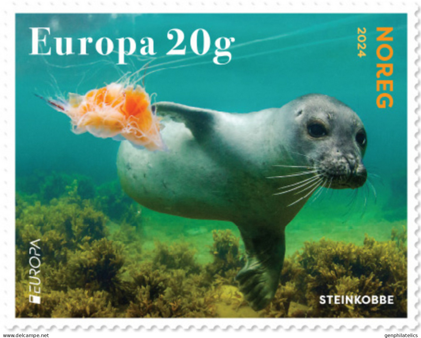 NORWAY 2024 Europa CEPT. Underwater Fauna & Flora (Preorder) - Fine Stamp MNH - Neufs