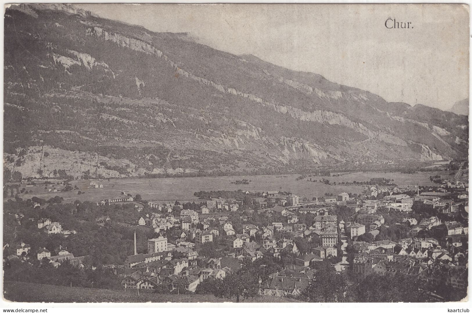 Chur.  - (Schweiz/Suisse/Switzerland) - 1909 - Chur